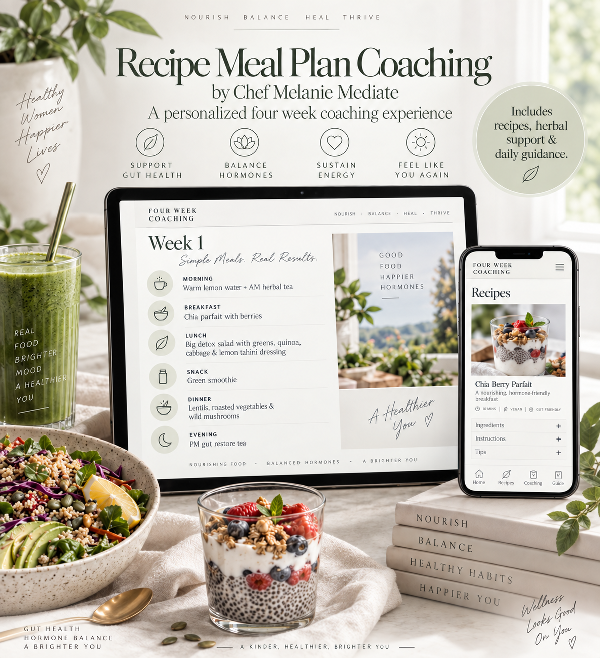 Tailored Recipe Meal Plan Coaching